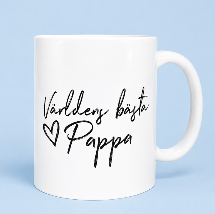 Mugg Världens bästa Pappa 