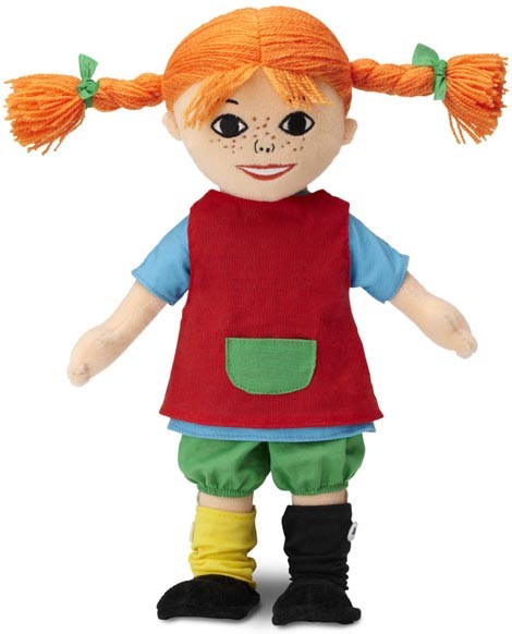 Pippi Långstrump (Mjuk Docka) - Micki Leksaker (30cm) • Pryloteket