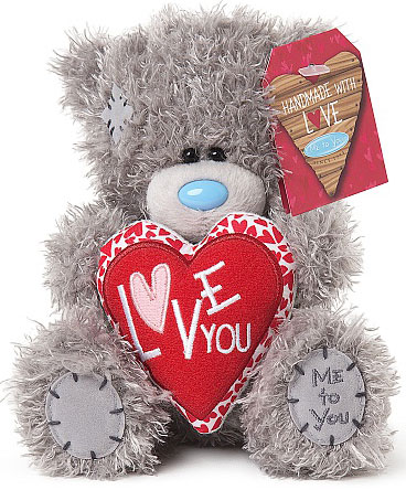 Nalle, Love You p Hjrta, 15cm - Me To You