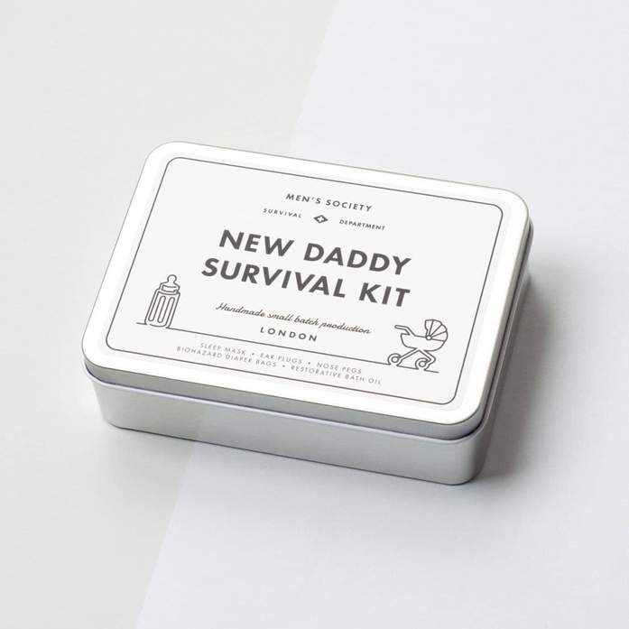 New Daddy Survival Kit - verlevnadskit till den nyblivna pappan