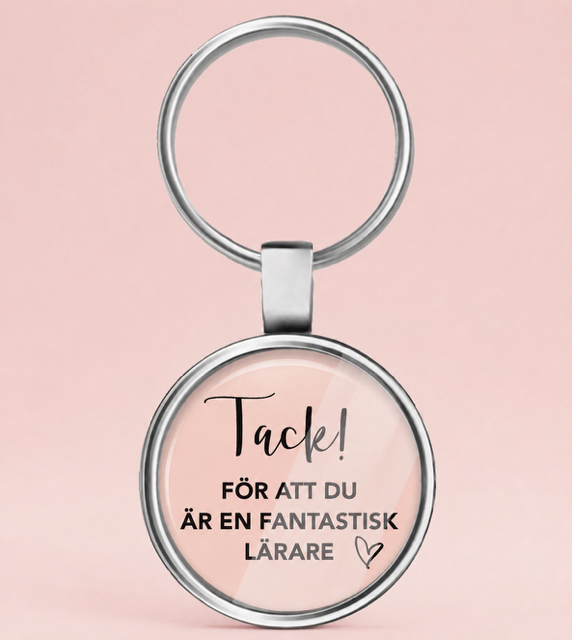 Nyckelring Tack Lärare