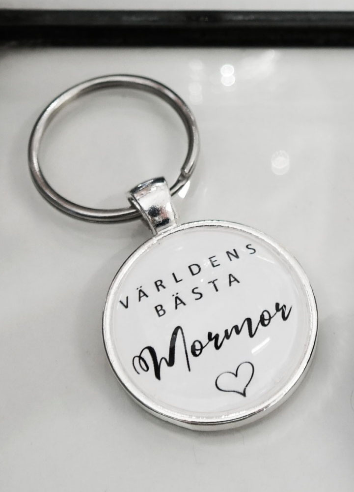 Nyckelring Världens bästa mamma