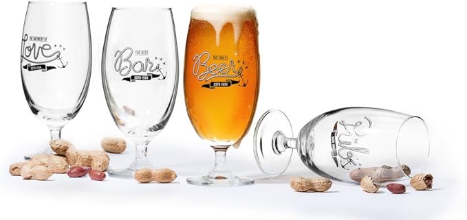 Club ölglas, 4-pack från Sagaform