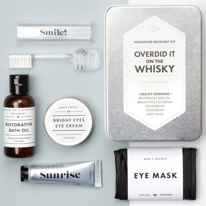 Overdid It On Whisky Kit - Rddningskit fr baksmlla