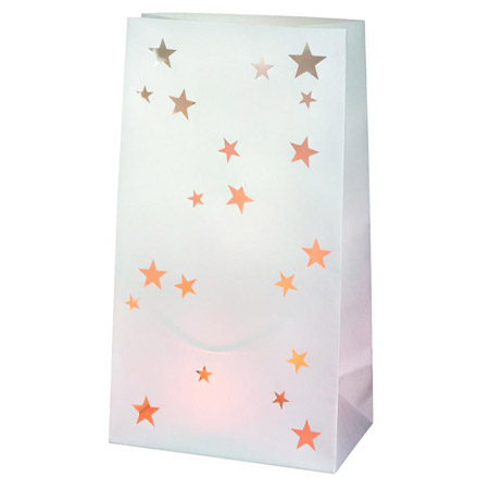 Papperslykta "Stars", 2-pack - Räder • Pryloteket