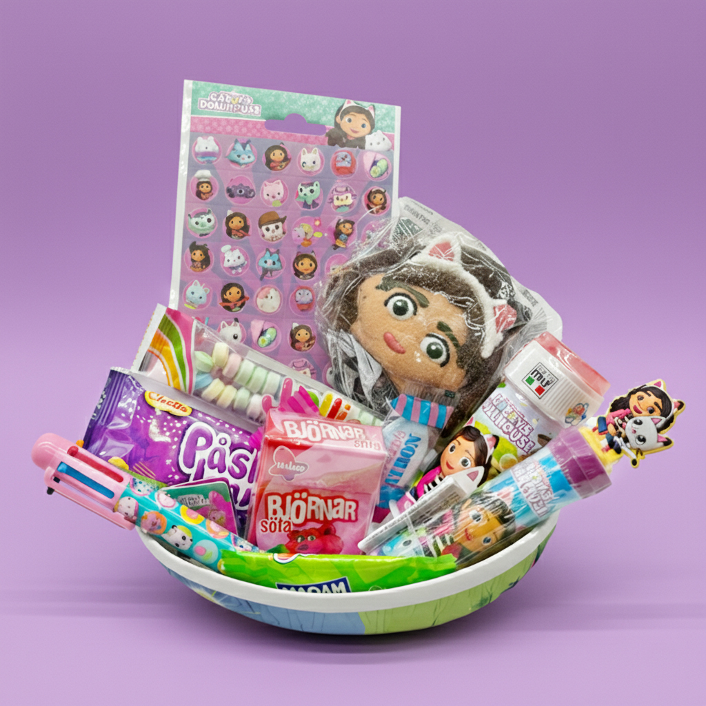 Påskägg Gabby's Dockskåp med skoj och godis (18cm)