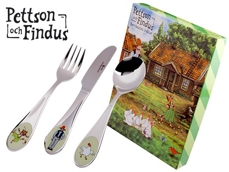 Bestick Pettson och Findus