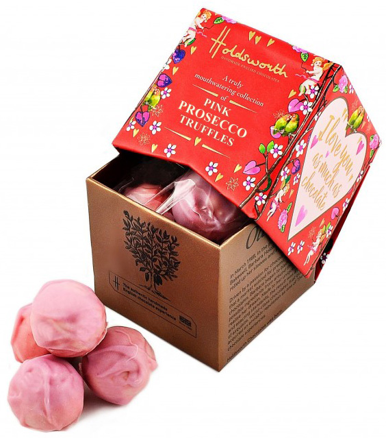 Pink Prosecco Truffles - Lakritsfabriken