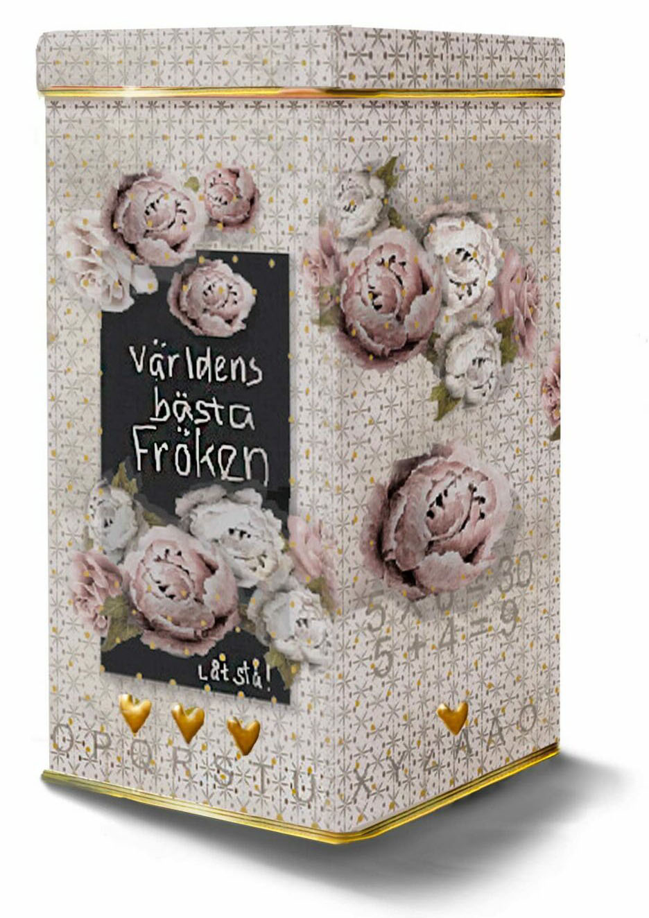 Plåtburk Världens bästa fröken