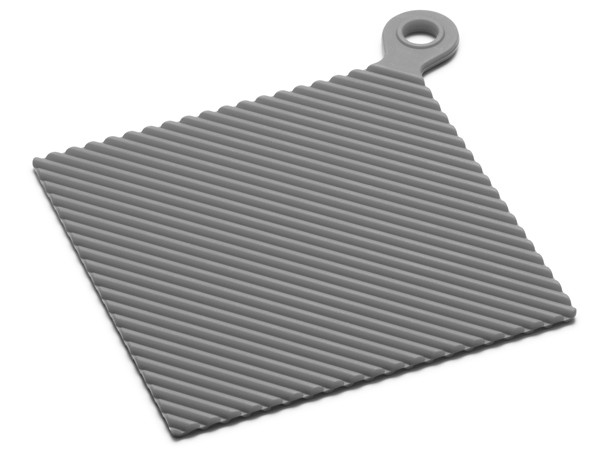  Grytlapp i silikon, grå - KG Design