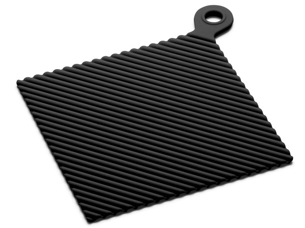 Grytlapp i silikon, svart - KG Design