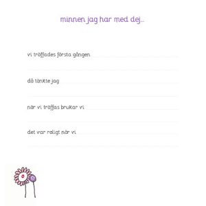  Från Mej till Dej (Fyll-i-bok)