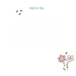  Från Mej till Dej (Fyll-i-bok)