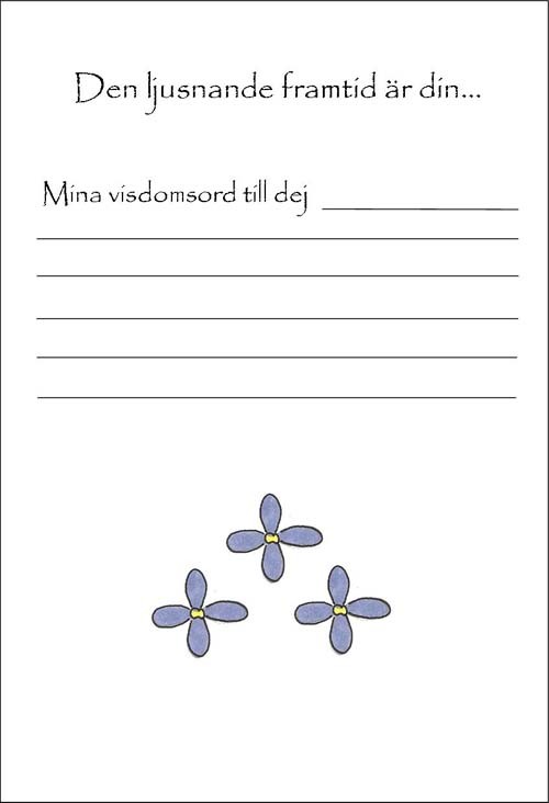 Till Studenten (Fyll-i-bok)