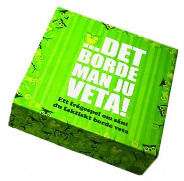 Spel "... det borde man ju veta" • Pryloteket