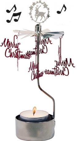  Spelande Änglaspel Merry Christmas - Pluto Produkter