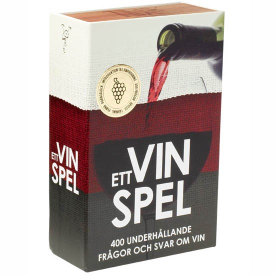 Ett Vinspel är spelet för vindrickaren som älskar vin och anser sig vara något av hobbyexperter på området