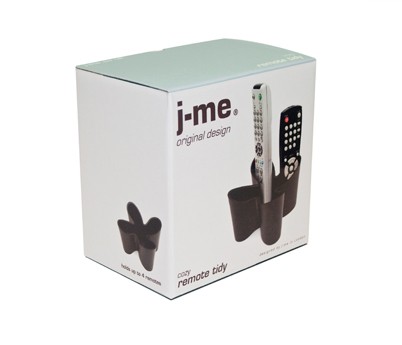 KG Design Cozy Fjärrkontrollshållare, Svart