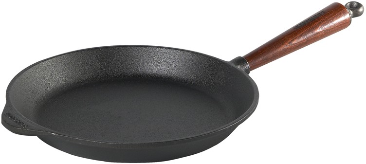 Skeppshult Stekpanna i gjutjärn 26 cm med trähandtag