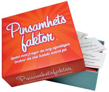 Spel, Pinsamhetsfaktor