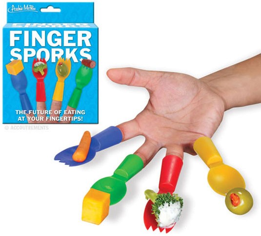  Finger Sporks - Fingerbestick