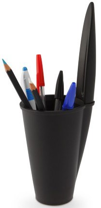 Pennställ BIC-kork, svart