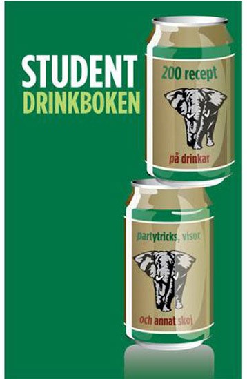 Studentdrinkboken - en bok fulladdad med drinkrecept, partytricks och kul festlekar