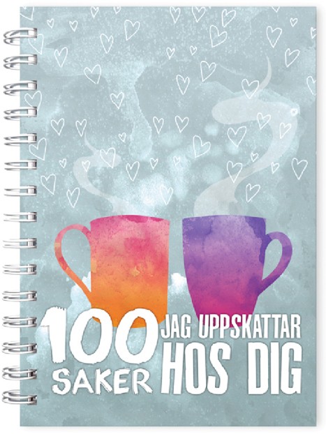 Glimra Förlag UTGÅTT 100 saker jag uppskattar hos dig (Fyll-i-bok)