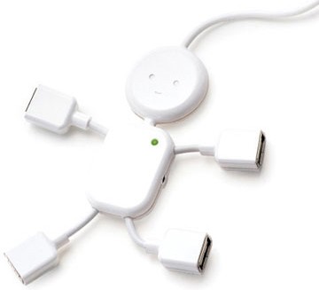 Kikkerland UTGTT USB Hub Man