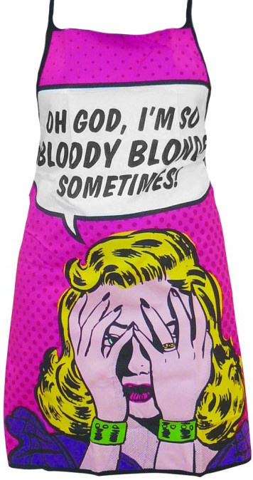 Retro Förkläde "Bloody Blonde" thumbnail