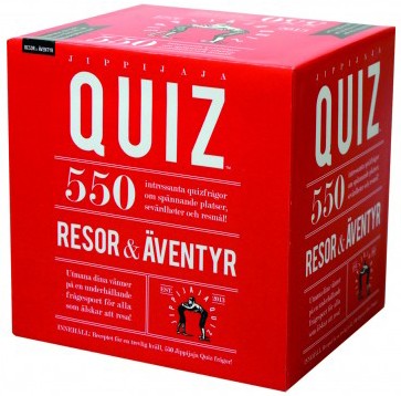 Jippijaja Quiz - Resor & Äventyr • Pryloteket