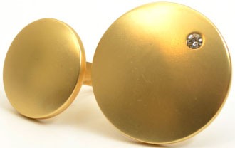 Ring Rowan, guld - Baglady