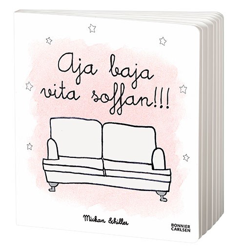  Aja baja vita soffan, en barnbok av Mickan Schiller från Solsidan