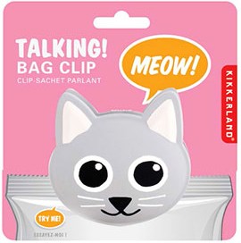 Kikkerland Talande påsklämma Katt