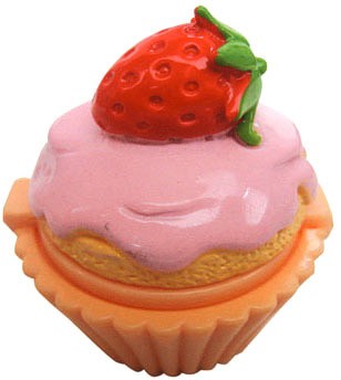 Läppbalsam Cupcake Strawberry Cream