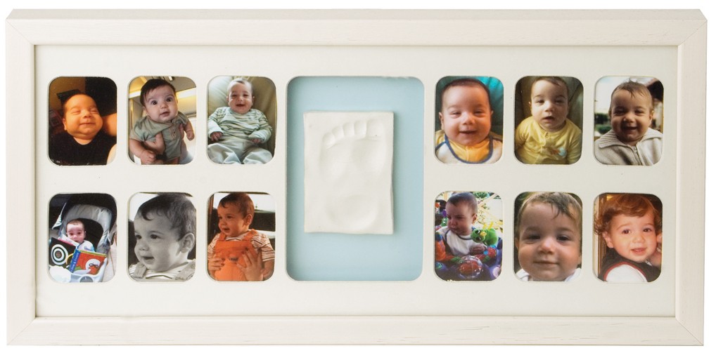 Ram 12 månader + gipsavgjutning - Baby Memory Prints
