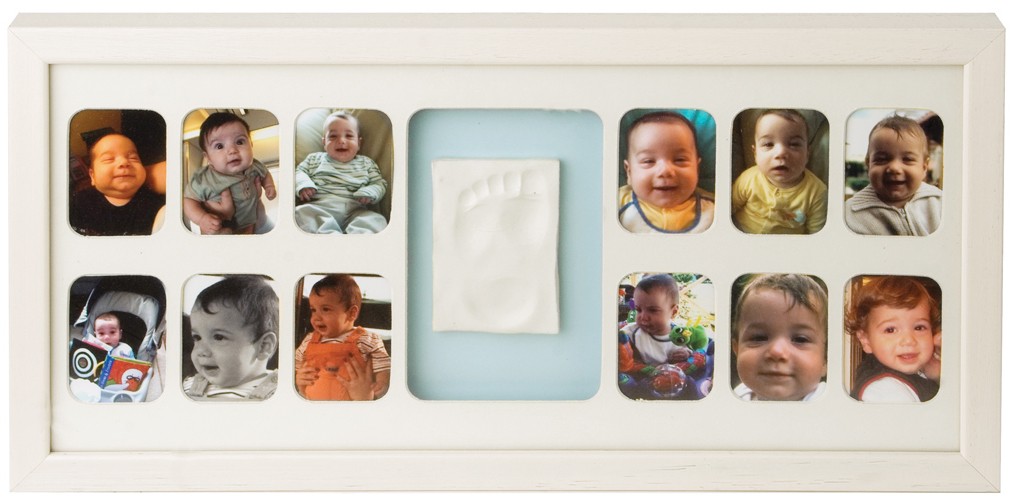  Ram 12 mnader + gipsavgjutning - Baby Memory Prints