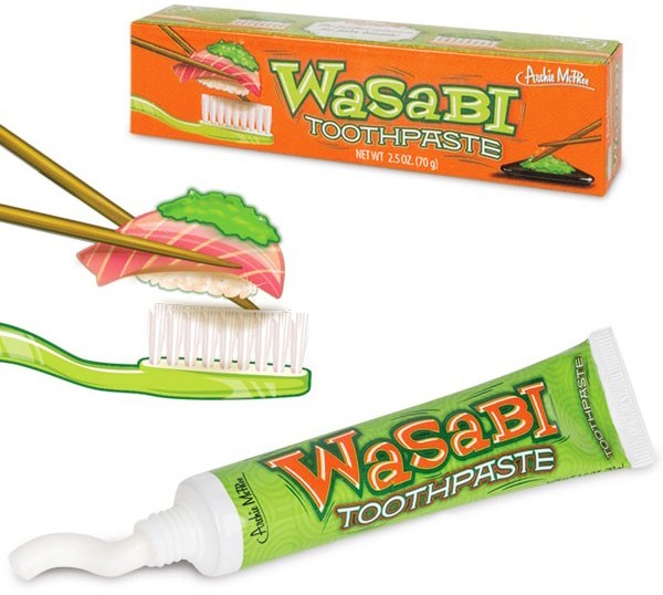 Tandkräm Wasabi - för den som gillar HOT
