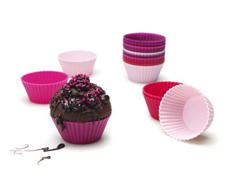  Sweet Cake bakformar Röd/Rosa - KG Design