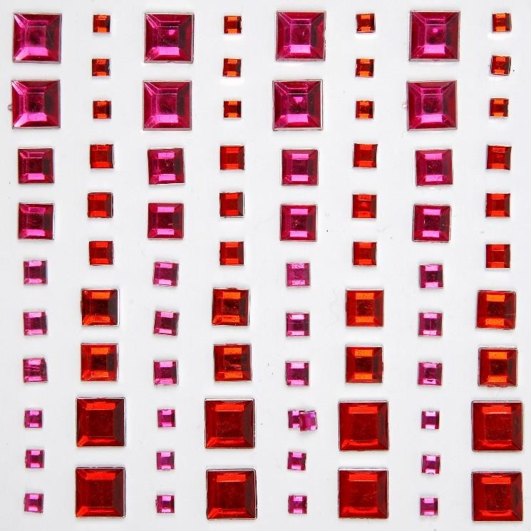 Rhinstenar Cerise/Röd