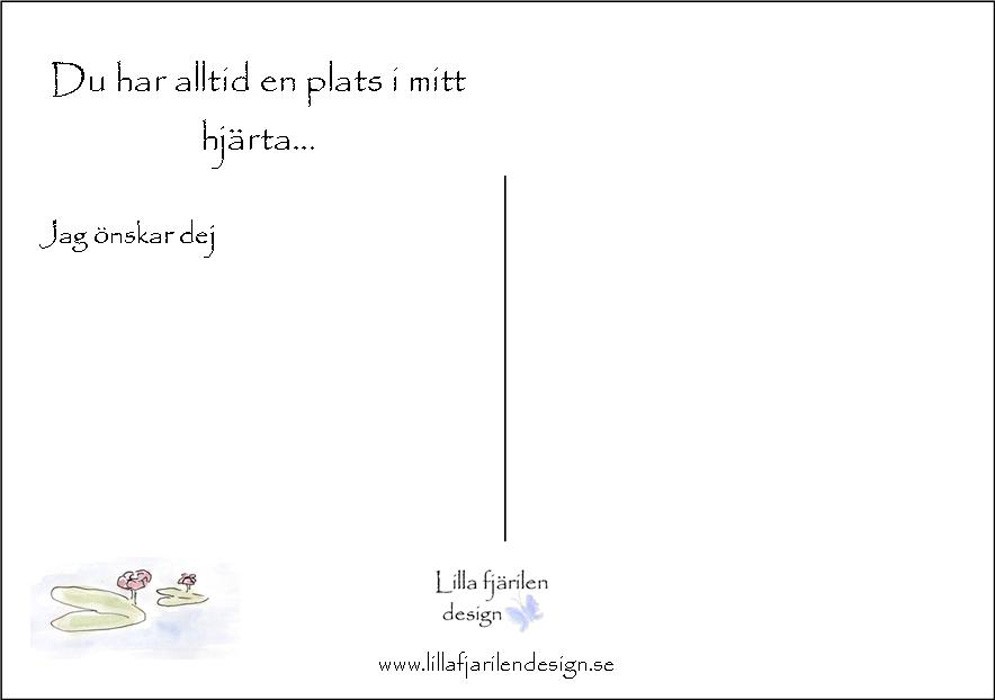 Vykort, Till min Son