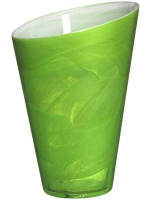  Candy Vas, grn - SEA Glasbruk