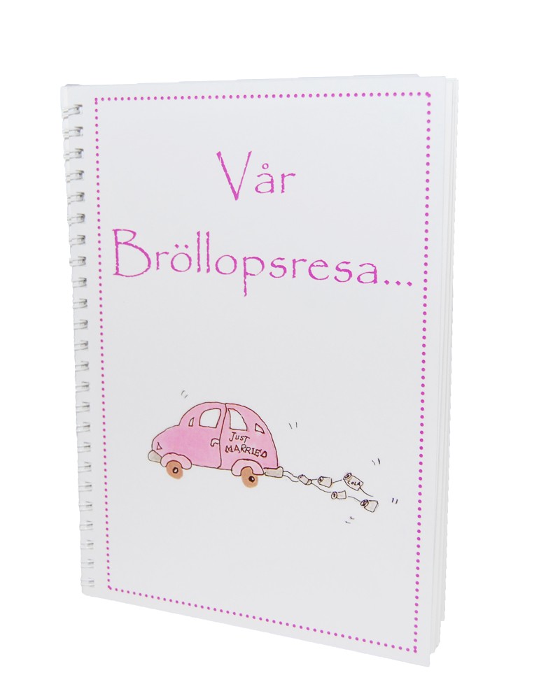 Vår Bröllopsresa (Fyll-i-bok)