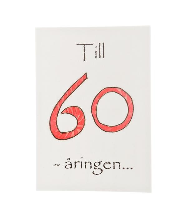 Vykort, Till 60-åringen