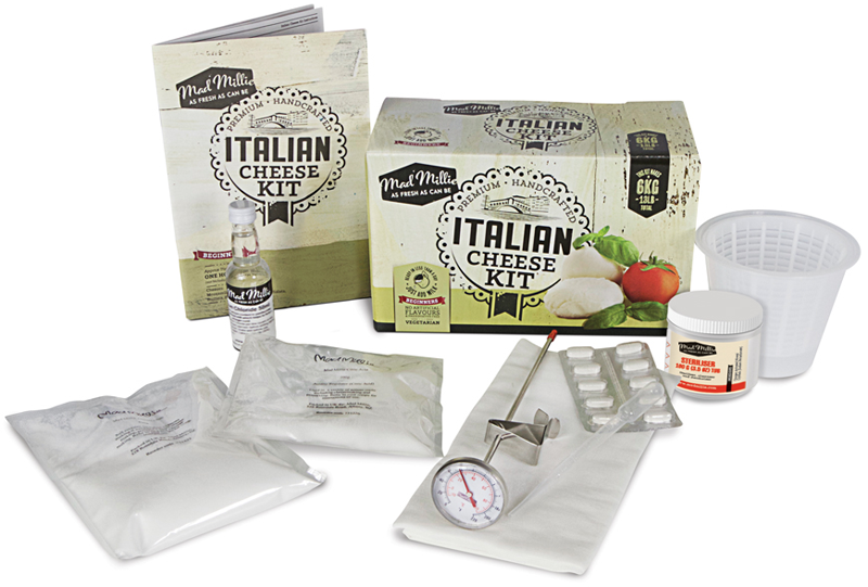 Ostkit för att tillverka egen Italiensk ost, Presenteriet.se