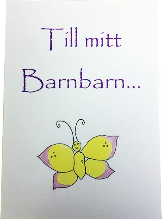 Vykort till ditt barnbarn