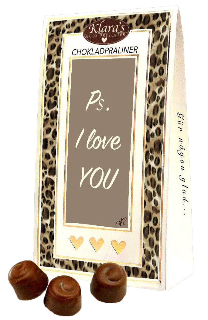 PS I Love You - Lyxiga chokladpraliner