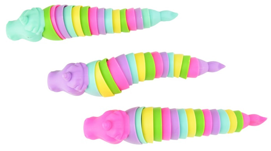 Slinky Fidget (Enhörning, Orm, Larv)