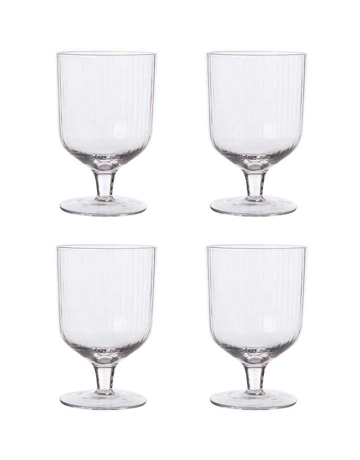 Snapsglas på fot , 4-pack - Ernst Kirchsteiger