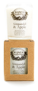 Massageljus/Doftljus Sötmandel & Äpple från Klinta